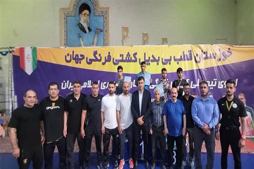 رقابت های کشتی فرنگی نوجوانان انتخابی لیگ باشگاههای خوزستان / اهواز :(( گزارش تصویری))